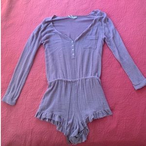 Mauve Free People Romper